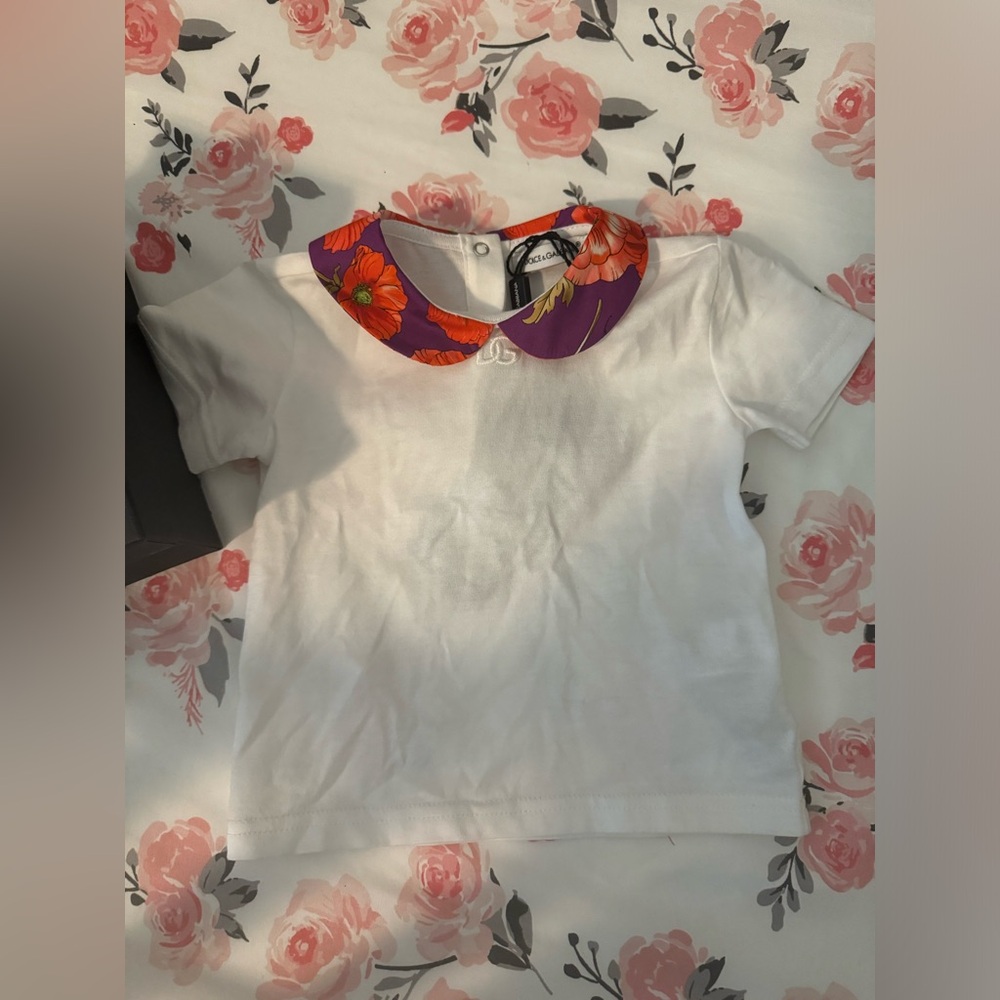 3-6 month girls Dolce & Gabbana renaissance tshirt